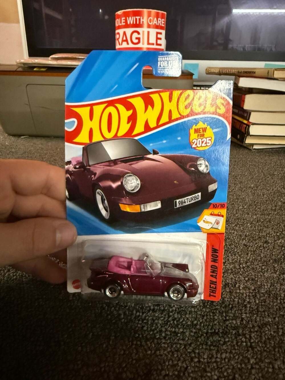 Hot Wheels Porsche 911 Turbo Cabriolet Then And Now Plum